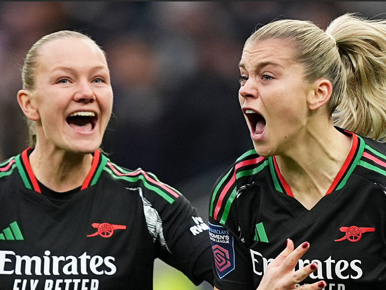 Tottenham 0-3 Arsenal: Highlights, player of the match, stats from WSL North London derby