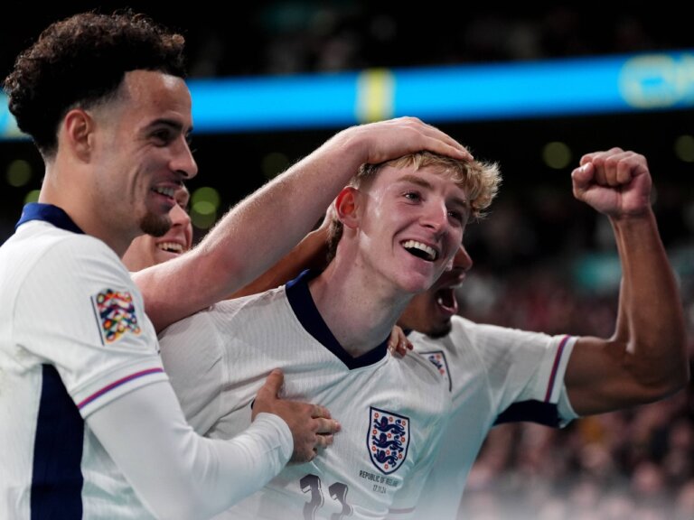 England 5-0 Ireland: Highlights, man of the match, stats as Lee Carsley’s men promoted in Nations League