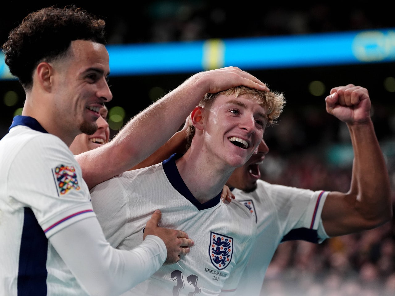 England 5-0 Ireland: Highlights, man of the match, stats as Lee Carsley's men promoted in Nations League