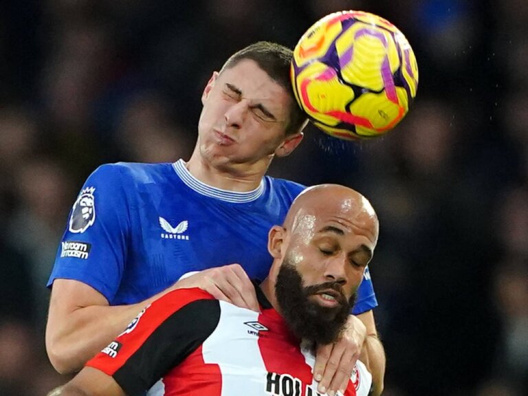 Everton 0-0 Brentford: Highlights, man of the match, stats as Bees survive Christian Norgaard red card