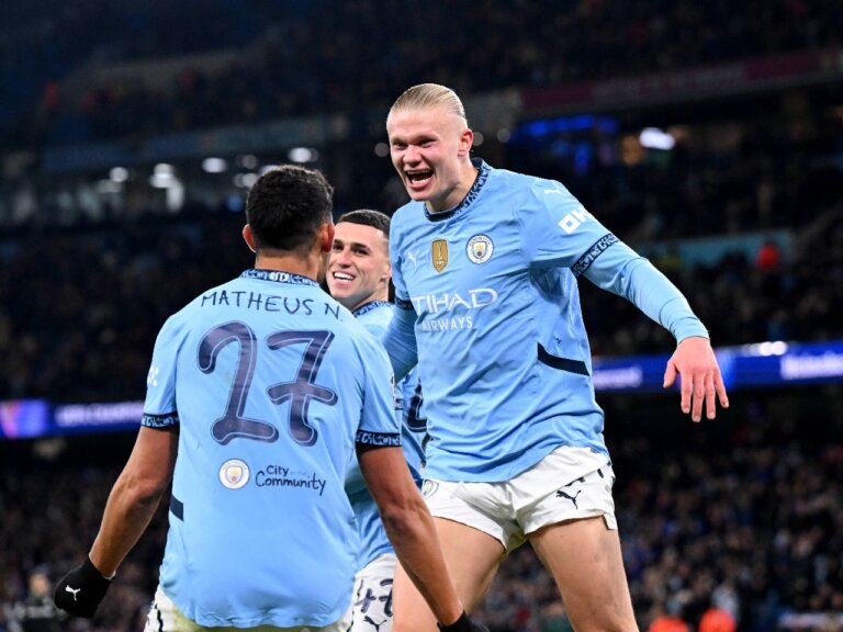 Man City 3-3 Feyenoord: Haaland breaks Champions League goals record; edges closer to another