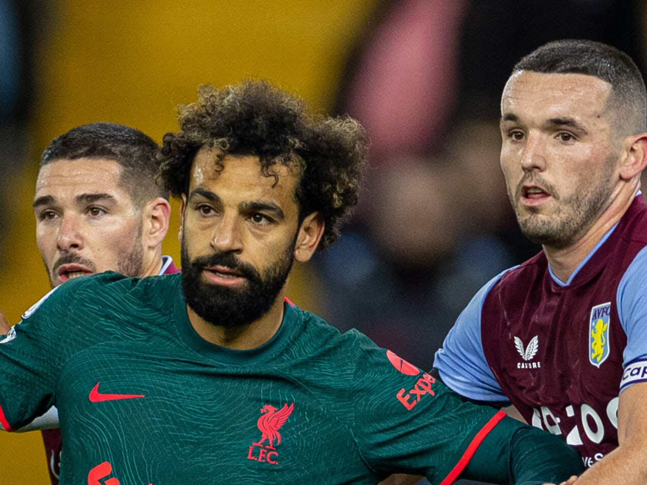 Liverpool vs. Aston Villa: Mohamed Salah's record against the Lions