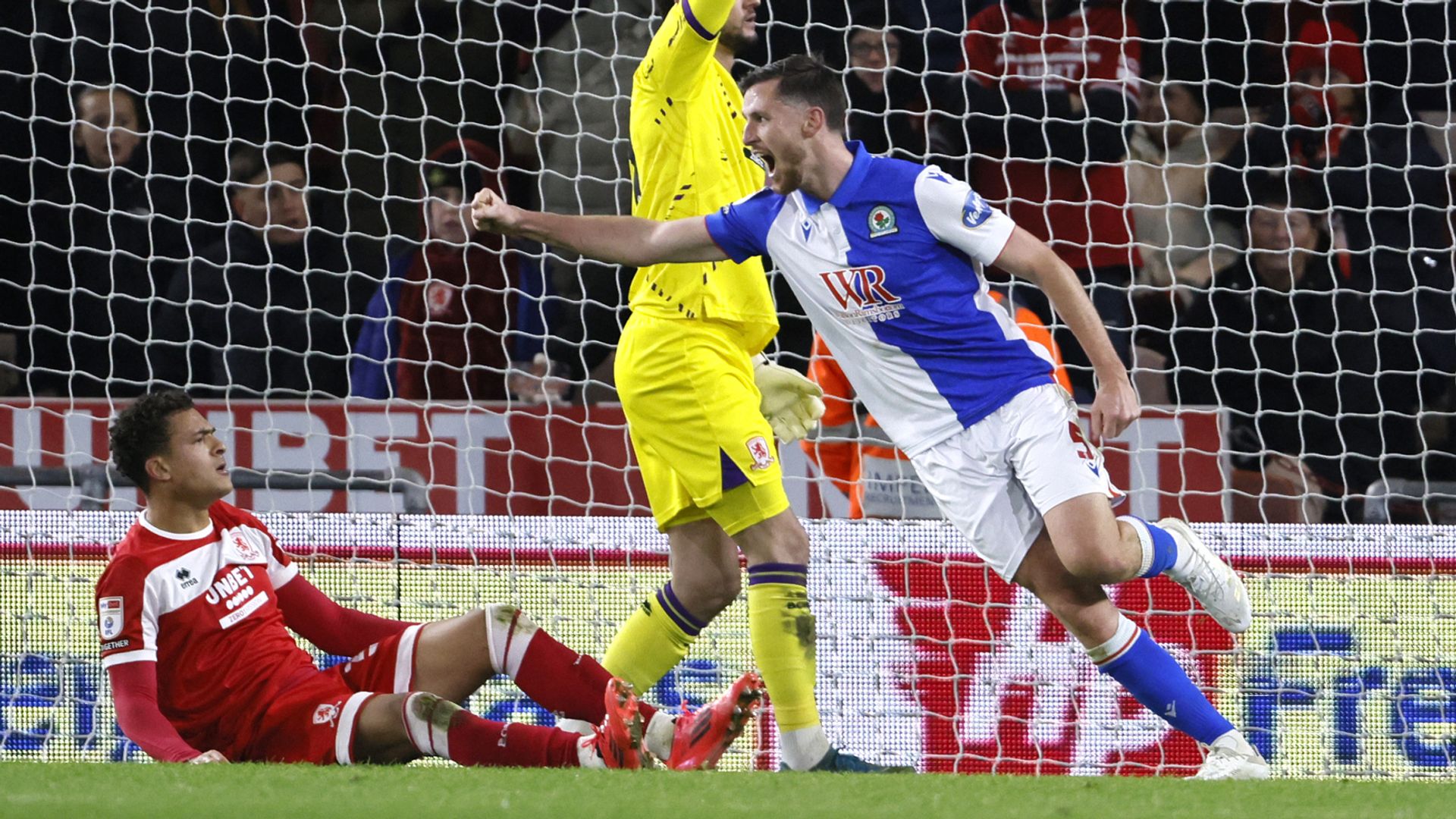 Blackburn strike late to thwart in-form Middlesbrough