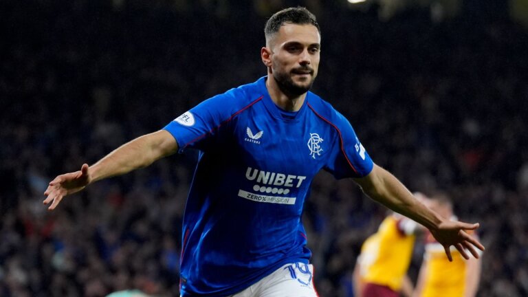 Rangers overcome Motherwell to book League Cup final spot