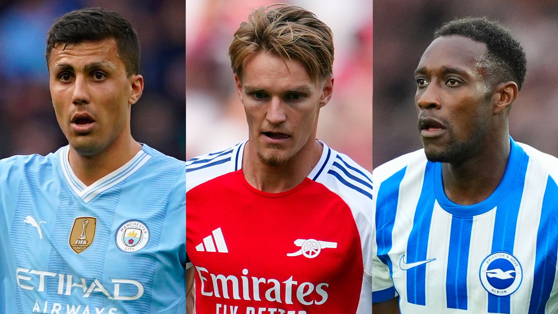 Rodri, Odegaard... Who is your team's stats-based key player?