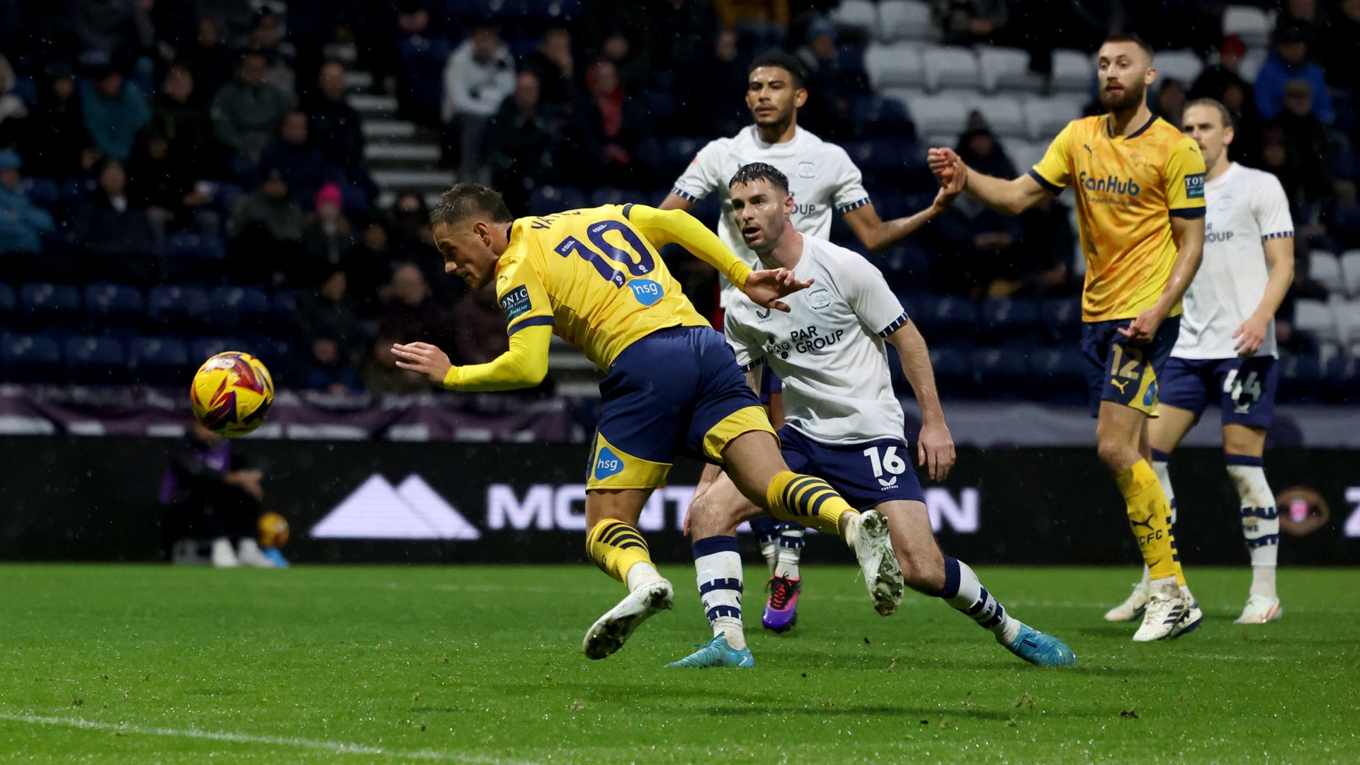 Derby hit back to hold Preston