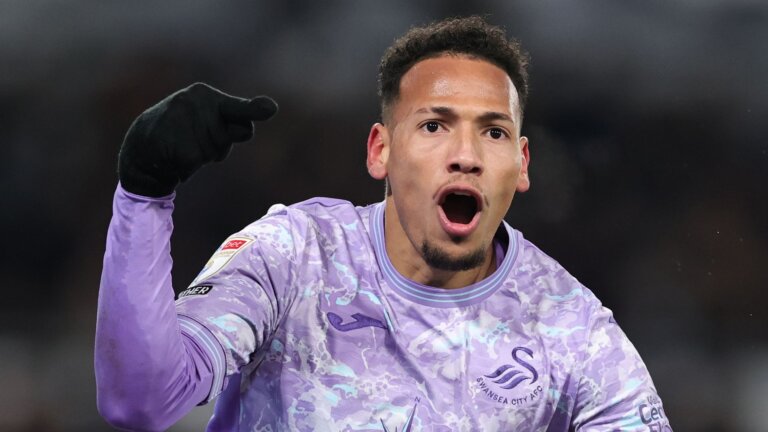 Swansea beat Derby to get back to winning ways