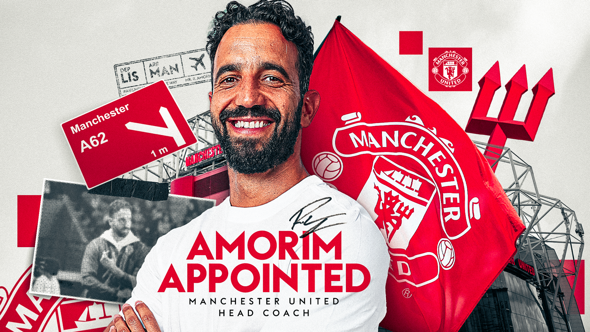 Man Utd appoint Amorim and confirm start date