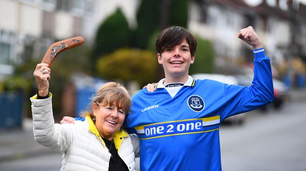 Everton fan, 15, spent £1,500 flying from Australia to watch axed Liverpool match