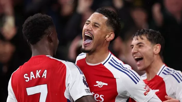 William Saliba pledges future to Arsenal as Liverpool fired Premier League title warning