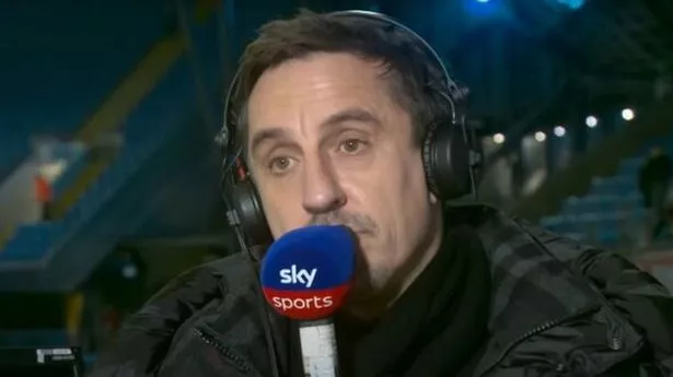 Gary Neville hints at Premier League rule change during Arsenal’s win against West Ham