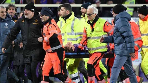 Fiorentina confirm Edoardo Bove awake and speaking after collapsing on pitch