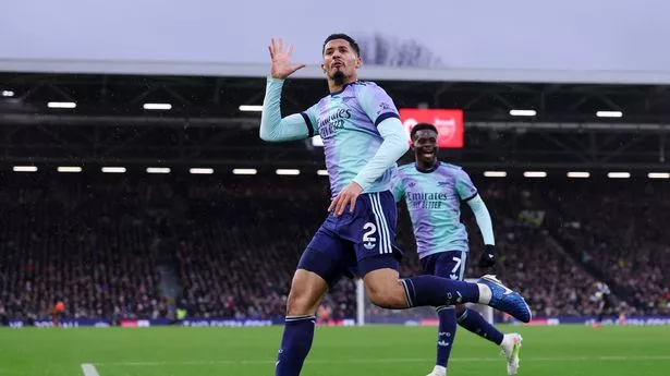Arsenal title hopes dented as William Saliba rescues draw at Fulham – Five talking points