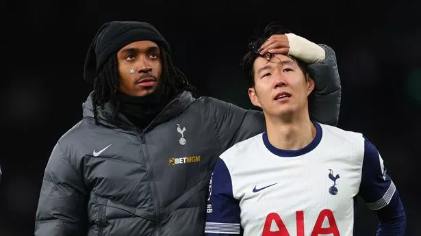 Andros Townsend hits back over claims Son Heung-min ‘is finished in Premier League’