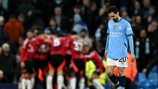 Man City star lets rip at team-mates after Man Utd loss: ‘We played like Under-15s’