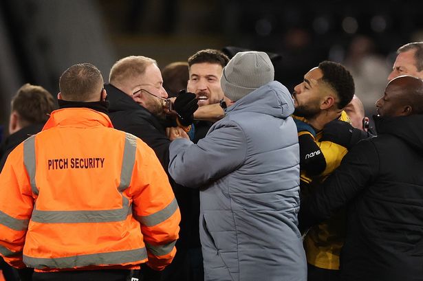 Wolves striker Matheus Cunha could face FA ban after ugly scenes following Ipswich loss