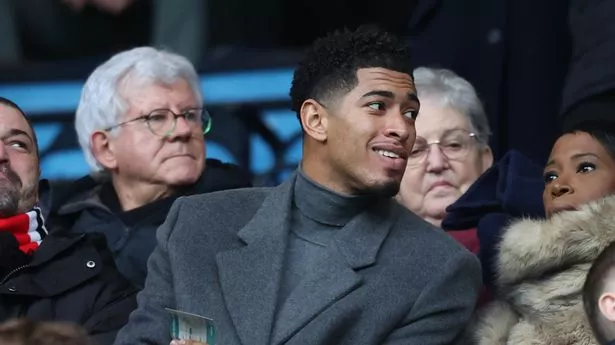 Jude Bellingham appears to join in with X-rated Alan Shearer chant while watching brother play