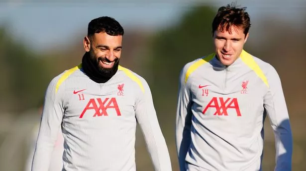 Mo Salah shows true colours during training ground interaction with Federico Chiesa