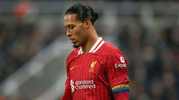 Liverpool’s Virgil van Dijk discovers FA punishment fate after Anthony Gordon incident