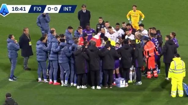 Edoardo Bove collapses during Fiorentina vs Inter as players left in tears and match called off
