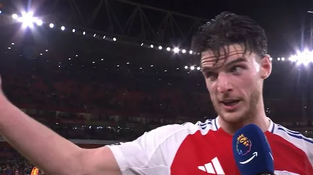 Declan Rice backs Arsenal’s title bid and sets deadline for Liverpool challenge