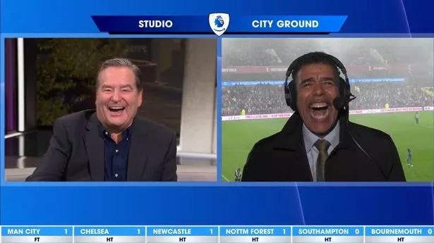 Chris Kamara leaves Jeff Stelling in stitches with Tottenham joke during Amazon coverage