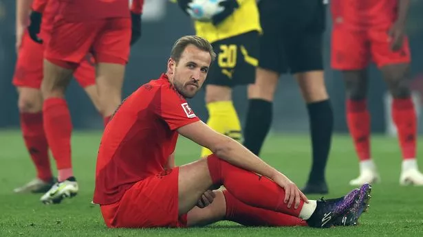 Harry Kane dealt injury blow as Bayern Munich star limps off in Borussia Dortmund clash