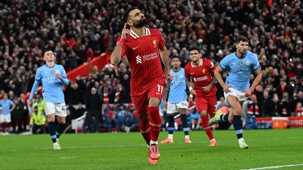 Mohamed Salah’s telling gesture after Liverpool goal speaks volumes amid contract row