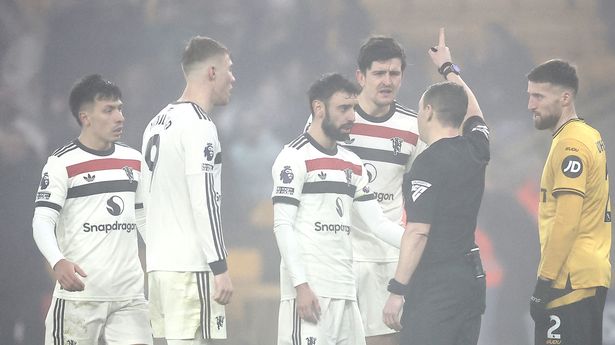 Bruno Fernandes length of suspension after THIRD red card as absences mount for Man Utd