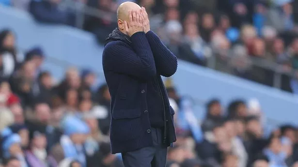 Pep Guardiola’s three furious reactions during Man City vs Everton draw speak volumes