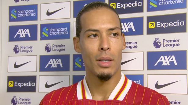 Virgil van Dijk points finger at Liverpool team-mates after Man Utd disappointment