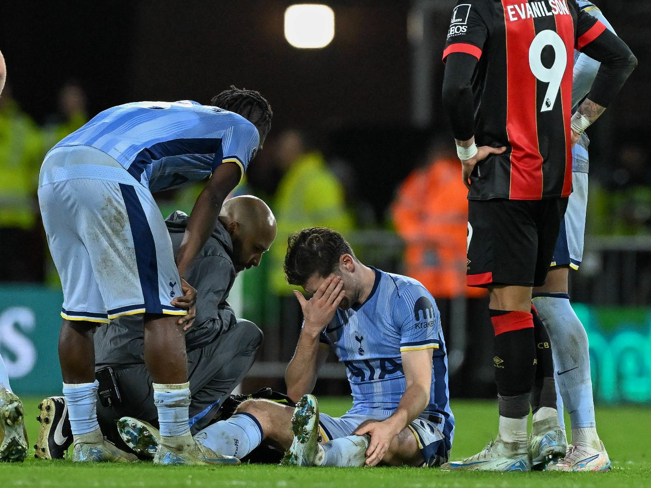 Tottenham injury news: Ange Postecoglou reveals extent to hamstring injury sustained by Ben Davies