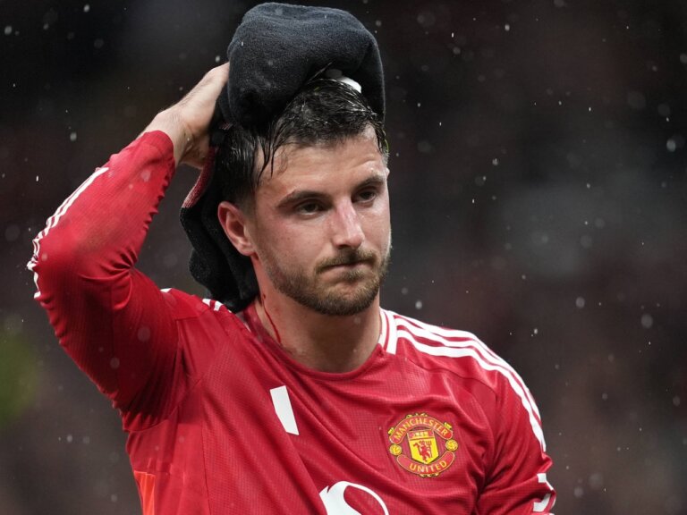 Mason Mount’s injury record as Man United midfielder limps off in Manchester derby