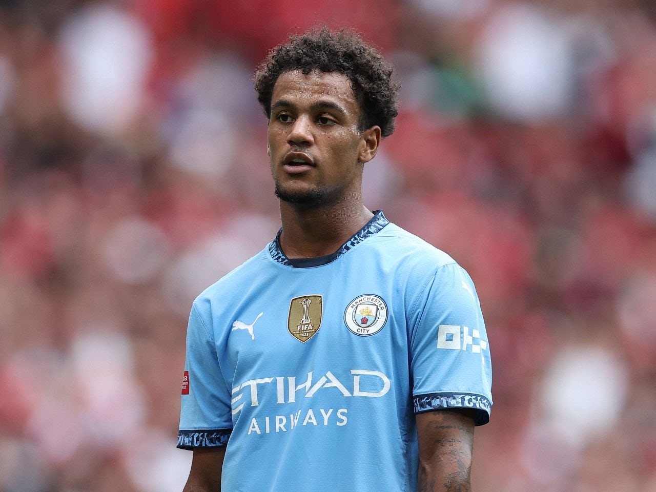 Man City's Oscar Bobb reveals potential return date following serious leg injury