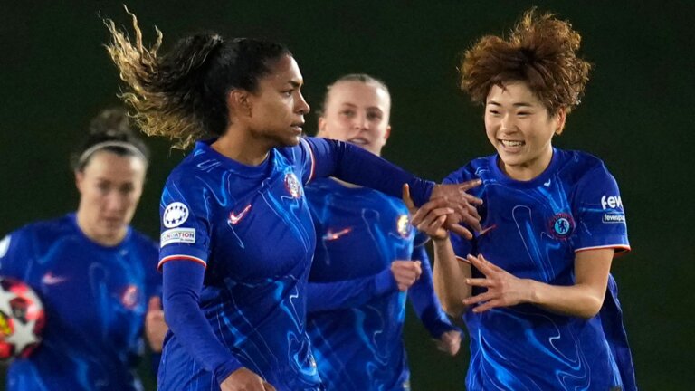 Chelsea beat Real Madrid to secure top spot in WCL group