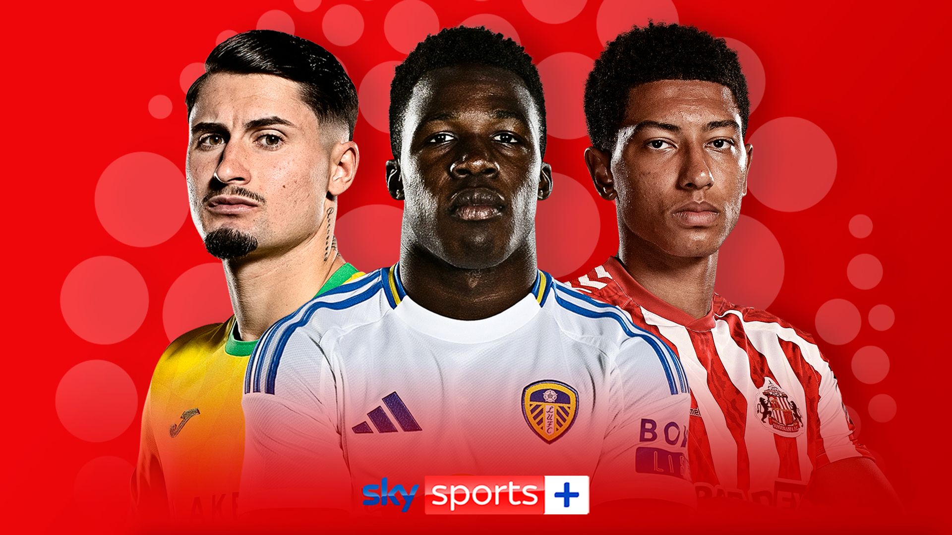Leeds, Norwich, Sunderland in action | Seven games on Sky LIVE! & highlights