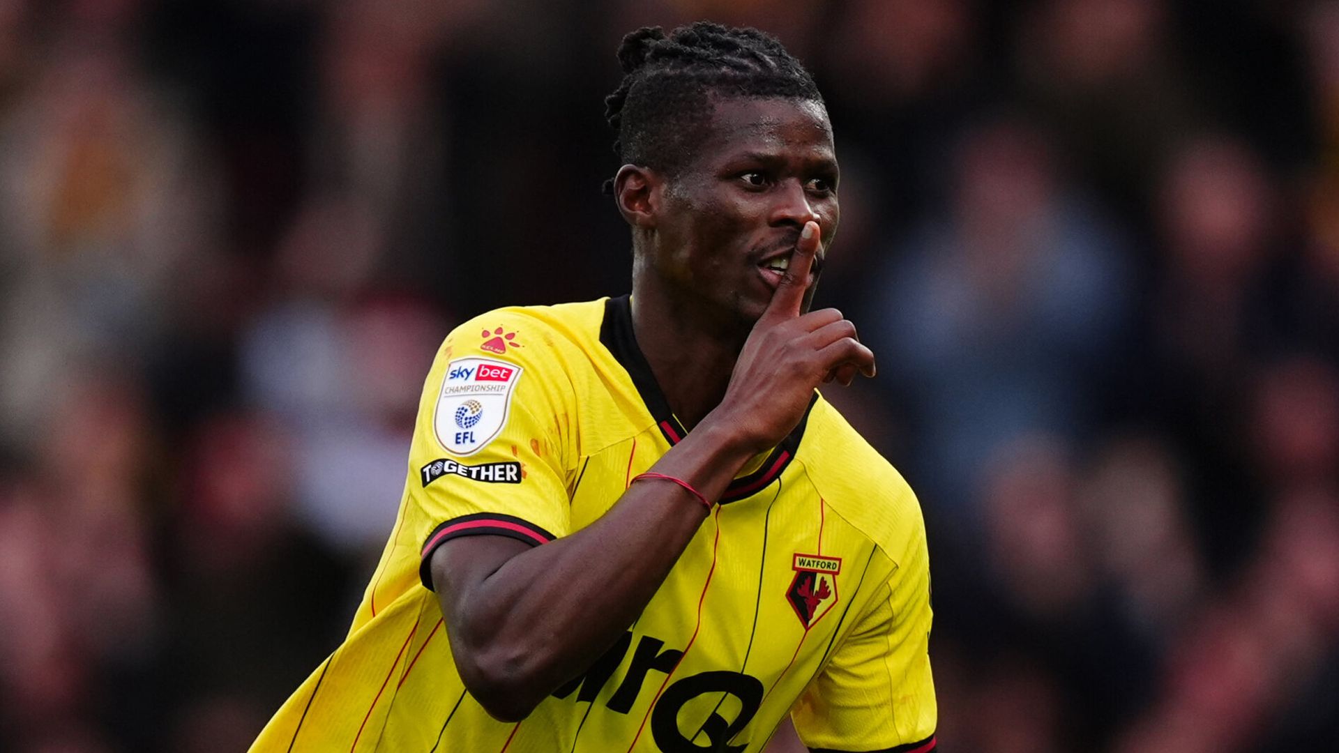 Bayo scores twice as Watford beat West Brom to boost play-off hopes