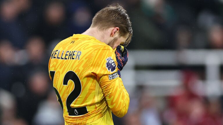 Liverpool drop points in Newcastle thriller after Kelleher’s late error