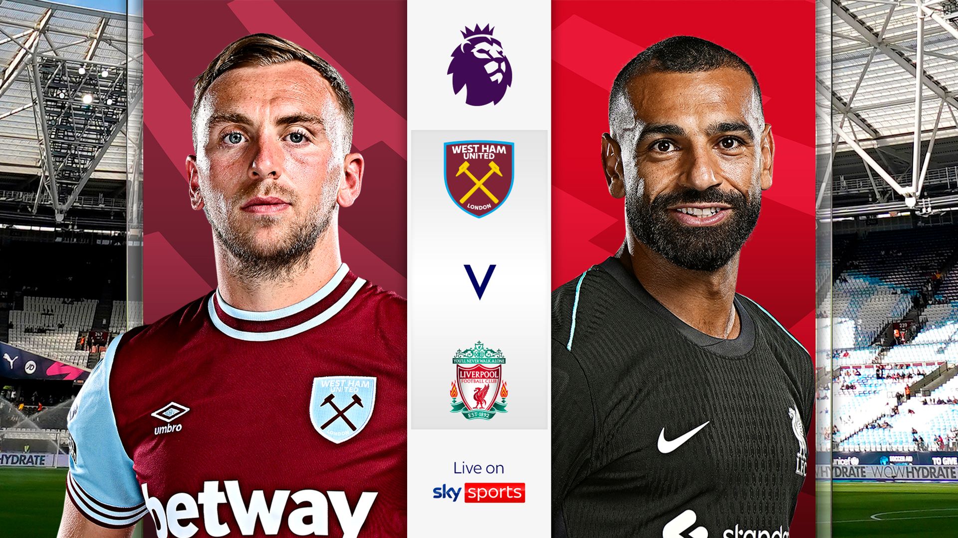 Live on Sky - West Ham vs Liverpool: Konate, Bradley still out
