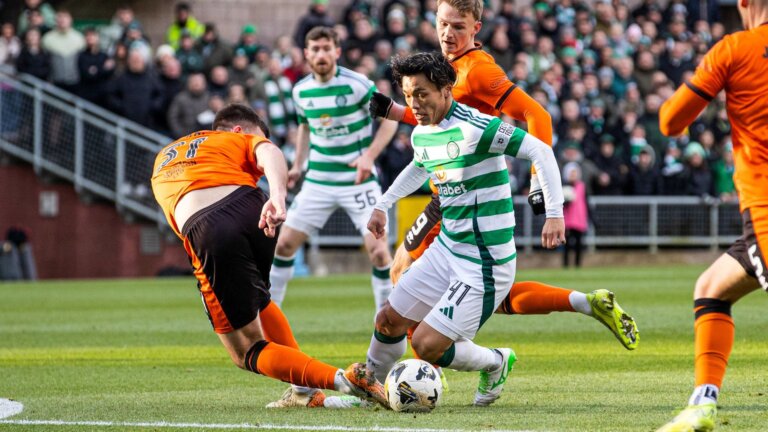 Celtic held by stubborn Dundee Utd LIVE! & highlights
