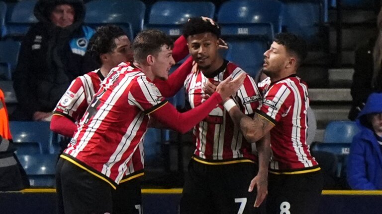 Sheff Utd re-take top spot after narrow win at Millwall