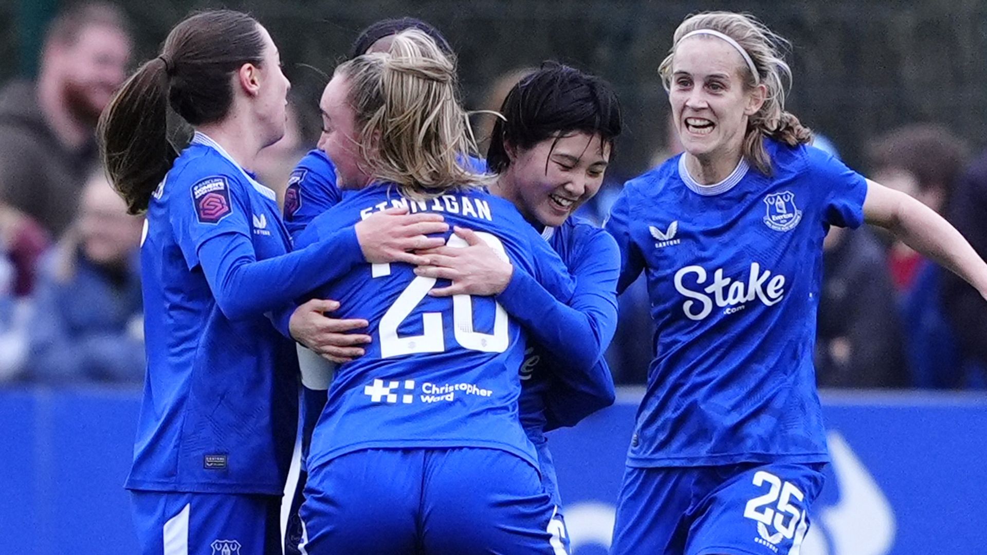 WSL: Everton v Aston Villa - Latest score