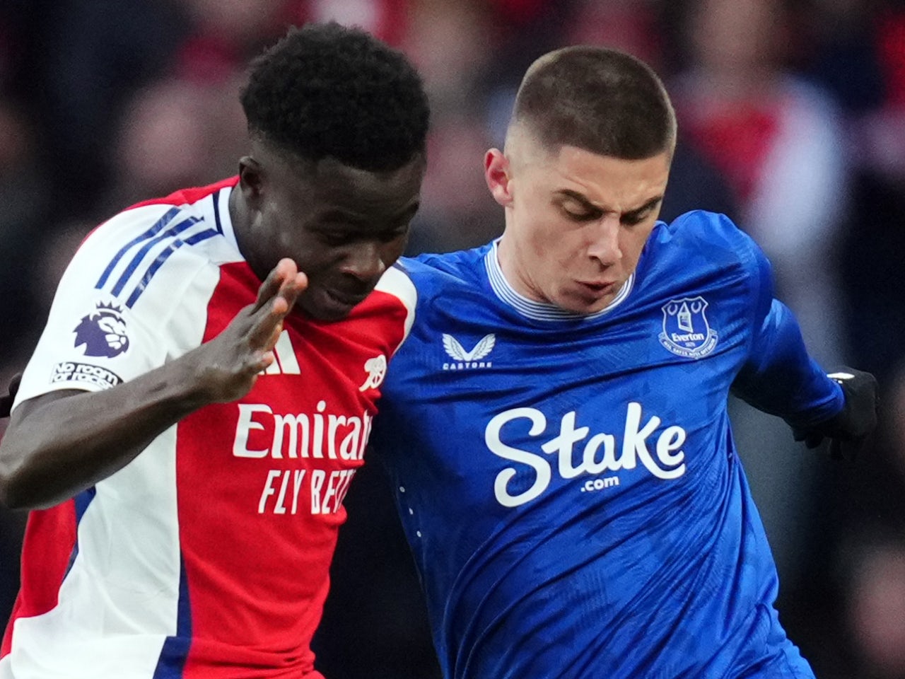 Arsenal 0-0 Everton: Man of the match, stats as Jordan Pickford crushes Gunners' title hopes