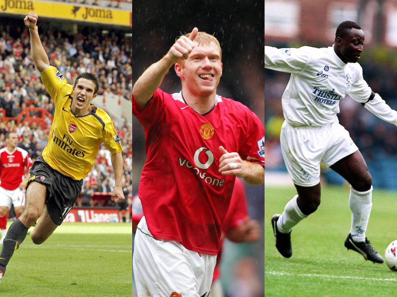 Greatest volleys in Premier League history ranked - does Rooney, Van Persie, Scholes or Yeboah take top spot?