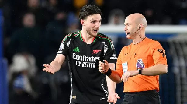 Arsenal fans fume at ‘laughable’ Brighton penalty decision after William Saliba punished