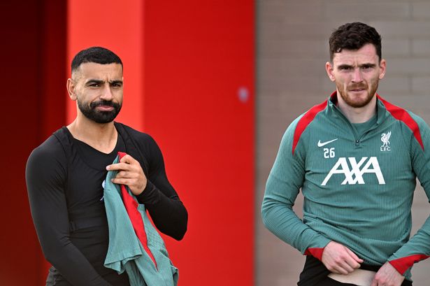 Andy Robertson sends six-word plea to Mo Salah after brutal Liverpool snub
