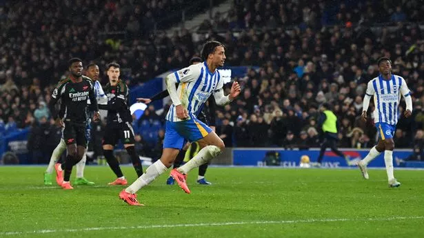 Arsenal drop crucial title race points as Gunners pay penalty at Brighton – 5 talking points