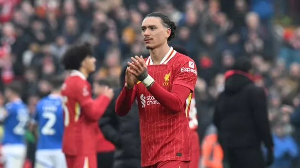 Darwin Nunez savaged by club legend after latest blank – ‘He’s not a Liverpool player’
