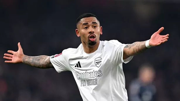 Arsenal’s six options to replace Gabriel Jesus emerge after Mikel Arteta transfer hint