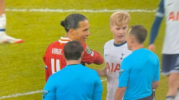 Angry Virgil van Dijk reveals what he told referee about 'obvious' Liverpool mistake